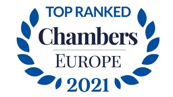Recht in de zorg - Chambers EU - ranking